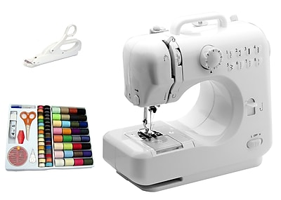 Michley Electronics LSS-505 COMBO Desktop Sewing Machine, White