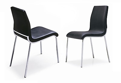 New Spec Side Chair Set of 4 ; Black