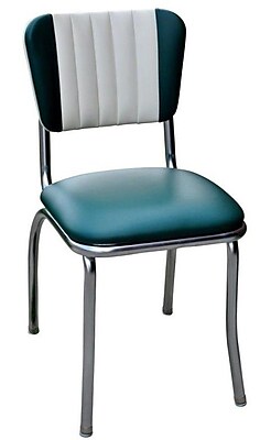 Richardson Seating Retro Home Side Chair; Green