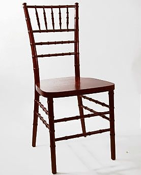 Commercial Seating Products American Classic European Side Chair; Red Mahogany