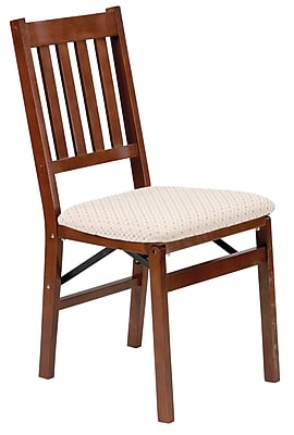 Stakmore Arts and Crafts Chair Set of 2 ; Fruitwood
