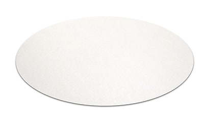 Floortex Polycarbonate 24 x24 Polycarbonate Chair Mat for Hard Floor Circular 126020RR