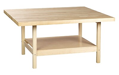 SHAIN Workbench 33.25''H x 64''W x 54''D Maple Plywood