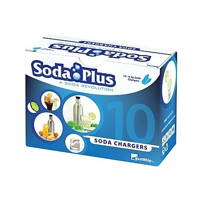 SodaPlus CO2 Charger Set of 10