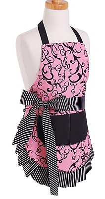 Flirty Aprons Girl s Apron in Chic Pink