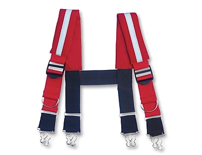 Ergodyne Arsenal 5093 Reflective Quick Adjust Suspenders Red 42