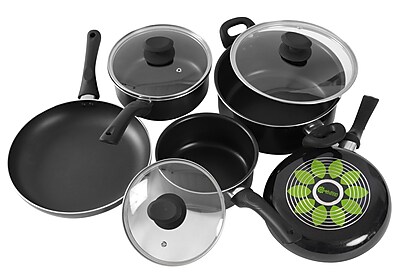Epoca Ecolution Artistry Nonstick Cookware Set, Titanium