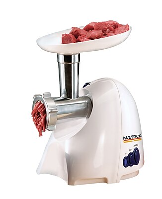 Maverick Mince Master 575 W Meat Grinder, White