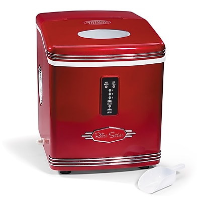 Nostalgia Electrics Retro 12 W 26 lb. Portable Ice Maker