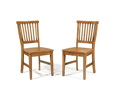Home Styles Arts and Crafts Solid Hardwood Side Chair 2 Set