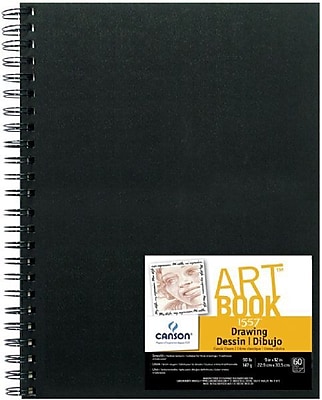 Canson Wirebound Drawing Book; 12'' H x 9'' W