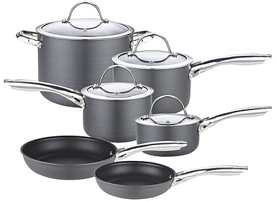 Cooks Standard Hard Anodized 10-Piece Cookware Set