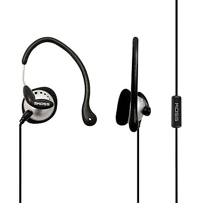 Koss KSC22I Wired Ear Clip Headphone Black Silver