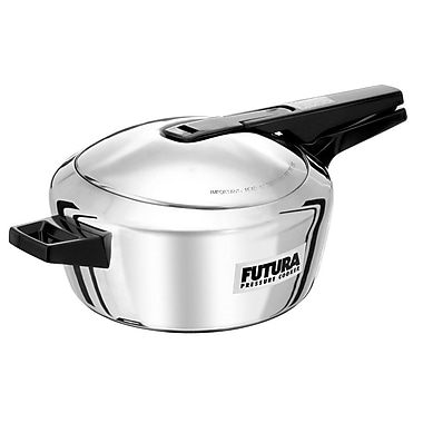 Futura Stainless Steel 5.81-Quart Pressure Cooker