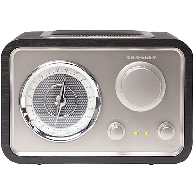 Crosley Radio Solo CR3003A BK AM FM Tabletop