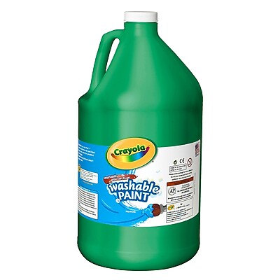 Crayola® Artista II® 128 oz. Washable Paint, Green | Staples®