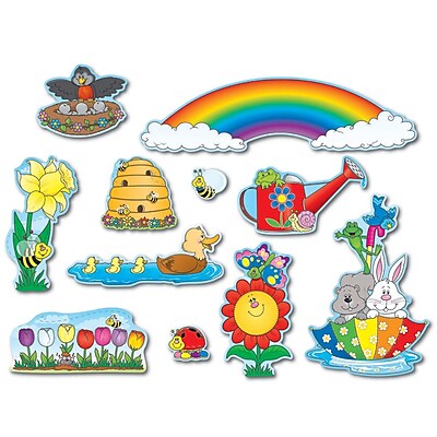 Carson Dellosa Mini Bulletin Board Set SPRING