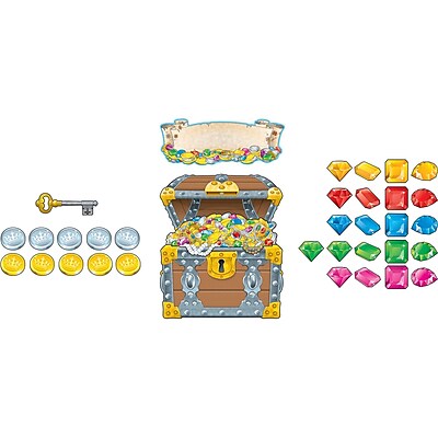 Carson Dellosa Bulletin Board Set Big Treasure Chest