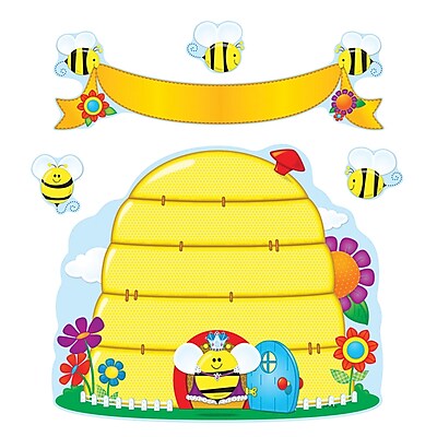 Carson Dellosa Bulletin Board Set Busy Bees