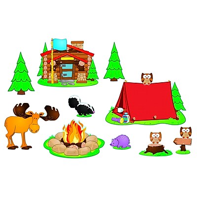 Carson Dellosa Bulletin Board Set Camping