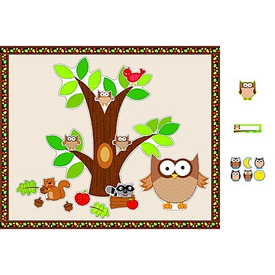 Carson Dellosa Bulletin Board Essentials Set Owl