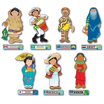 Carson Dellosa Bulletin Board Set International Kids