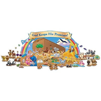 Carson Dellosa Bulletin Board Set Noah s Ark