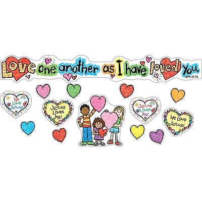 Carson Dellosa Mini Bulletin Board Set Love One Another