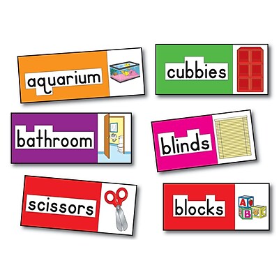 Carson Dellosa Bulletin Board Set Print Rich Classroom Labels