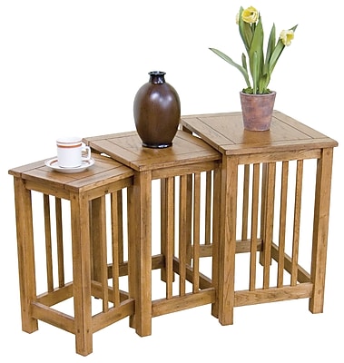 Sunny Designs Sedona 3 Piece Nesting Tables
