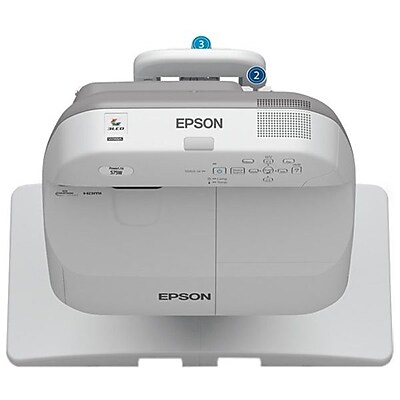 Epson V11H603020 WXGA Business Projector, White