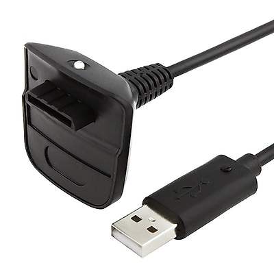 Insten gmstxboxca11 Wireless Controller Charging Cable For Microsoft XBox 360 Black