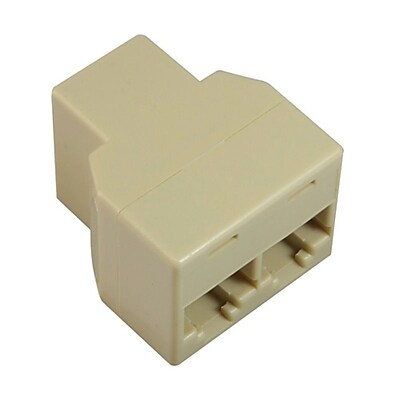 Insten pothrj45spl1 1 x 2 RJ45 Ethernet Connector Splitter