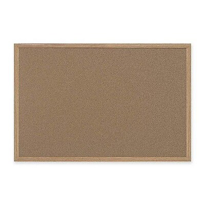 Mastervision Earth Wall Mounted Bulletin Board 2 H x 3 W