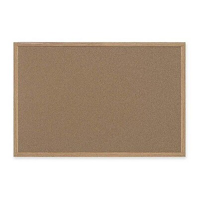 Mastervision Earth Wall Mounted Bulletin Board 2 H x 3 W