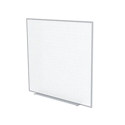 Ghent Wall Mounted Magnetic Whiteboard; 4 x 4