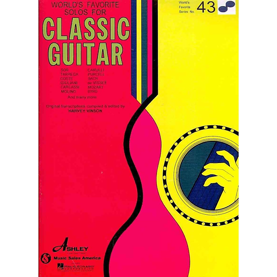 Solos for Classical Guitar Worlds Favorite Series #43