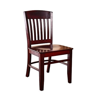 Beechwood Mountain Clayde Wooden Side Chair Dark Mahogany