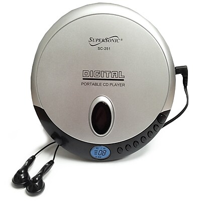 Supersonic SC 251 Personal CD Player Black