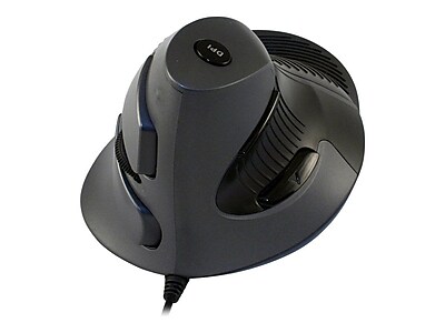 CST Vertical Ergonomic Mouse, Black/Gray | Staples®