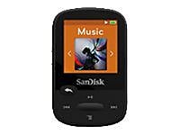 SanDisk SDMX24 1.44 8GB Clip Sport Portable MP3 Player Black