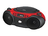 GPX BC232R Radio CD Player Boombox