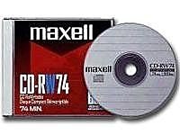 Maxell 4x CD Rewritable Media