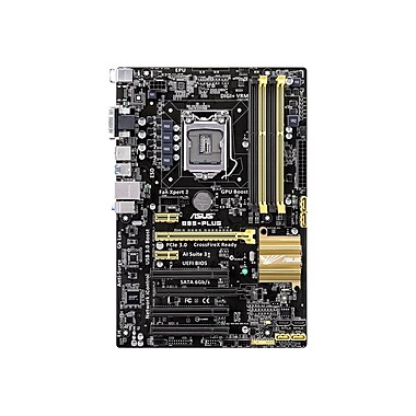 Asus B85-PLUS 32GB ATX Motherboard, Intel 4th Gen Core i7/i5/i3/Pentium