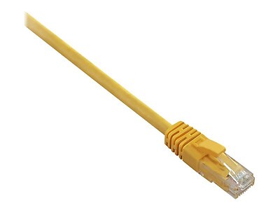 V7 V7N3C5E Snagless Molded Cat5e Patch Cable 3 Yellow