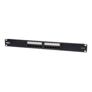 Tripp Lite N252 012 12 Port Cat6 1U Rack Mount Patch Panel