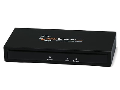 Monoprice DVI and S\/PDIF Digital Coax\/Optical Toslink Audio to HDMI Converter, Black