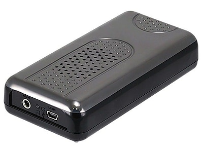 Monoprice Portable Premium Sonic Resonance Speaker Black Gray