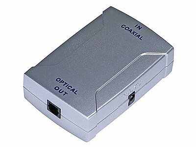 Monoprice Coaxial (RCA) to Optical Toslink Digital Audio Converter