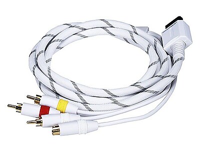 Monoprice 105691 AV Cable With Composite S Video Stereo Audio For Wii Wii U